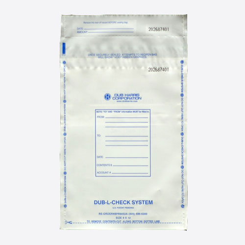 Tamper Evident Tape Bags